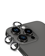 Moxedo Camera Lens Protector Aluminum Alloy with Easy Installation Tool Compatible for iPhone 15 Pro 6.1 inch/iPhone 15 Pro Max 6.7 inch (Black)