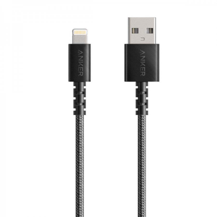 Anker PowerLine Select+ USB-A Cable with Lightning Connector (6ft / 1.8m) - Black