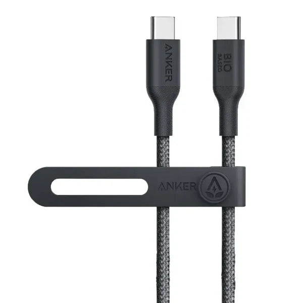 Anker 544 USB-C to USB-C Cable (3ft /240W) Bio-Braided - Black