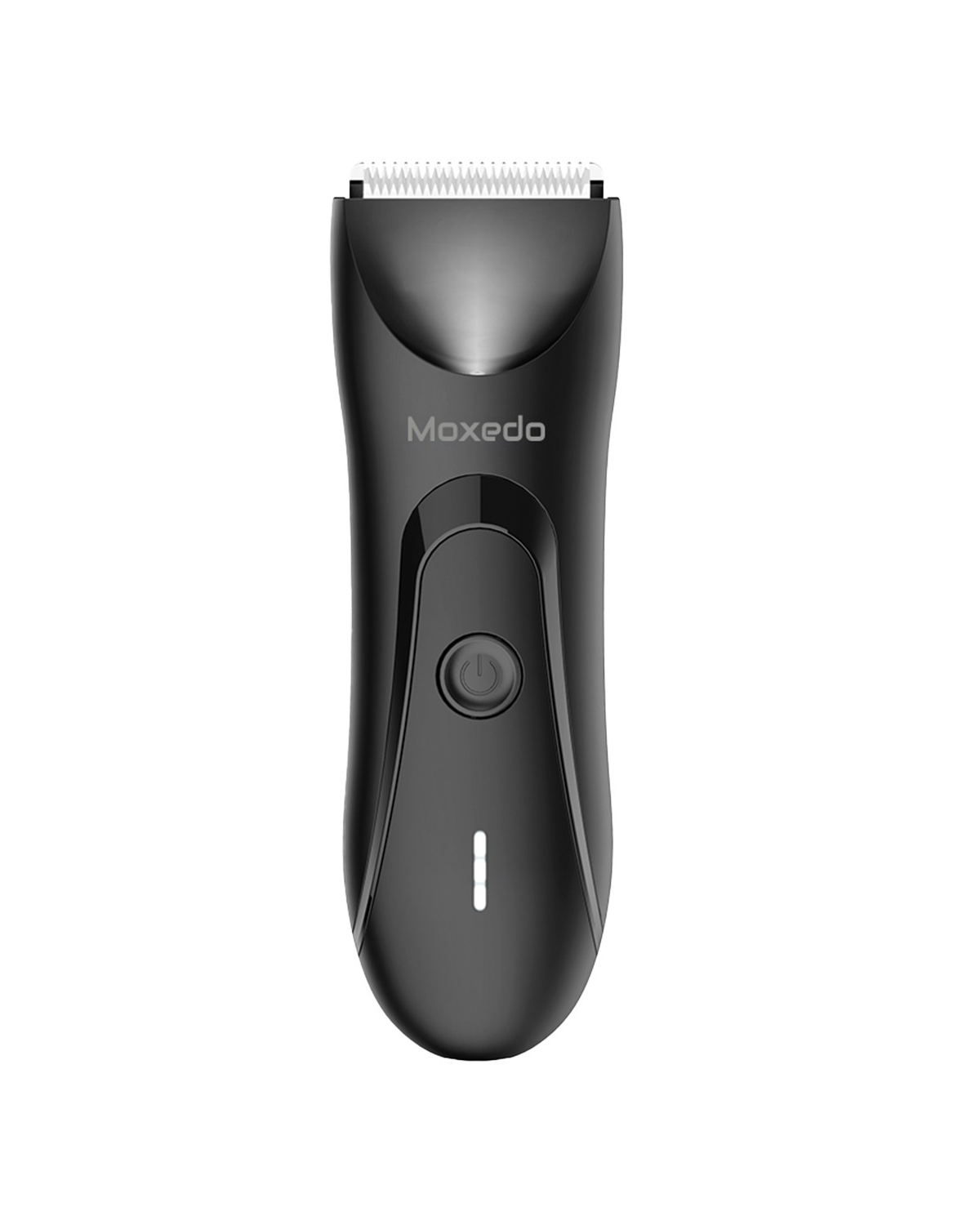 Moxedo Cordless Hair Trimmer Rechargeable Body Hair Clippers 7000 RPM Removable Blade Set Waterproof with LED Torch Light Foldable Charging Stand for Barbers and Home Use