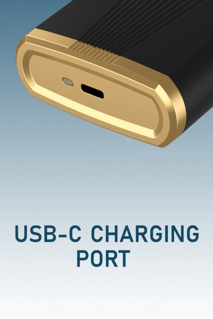 Moxedo Revonex 3 in 1 Grooming Kit Rechargeable Cordless Electric Hair Trimmer T-Blade Head LED Display USB-C Charging Port for Nose , Body and Face