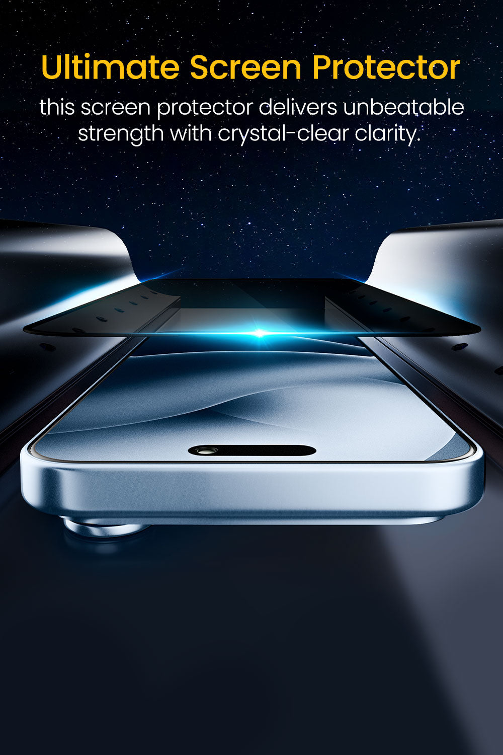 Remson Elite Guard Pro Tempered Glass Screen Protector Anti- Glare Privacy HD 9H Hardness Full Coverage with Installation Tool Kit compatible for iPhone 17 6.3-inch 2025