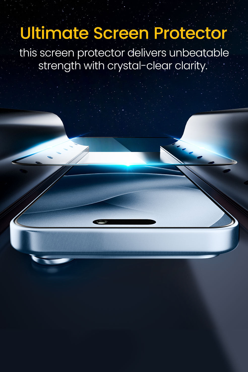 Remson Elite Guard Pro Tempered Glass Screen Protector HD Clear 9H Hardness Full Coverage with Installation Tool Kit compatible for iPhone 17 6.3-inch 2025