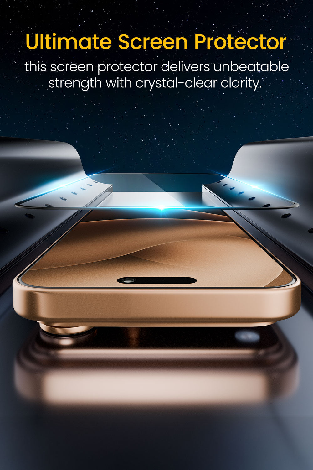 Remson Elite Guard Pro Tempered Glass Screen Protector HD Clear 9H Hardness Full Coverage with Installation Tool Kit compatible for iPhone 17 Pro 6.3-inch 2025