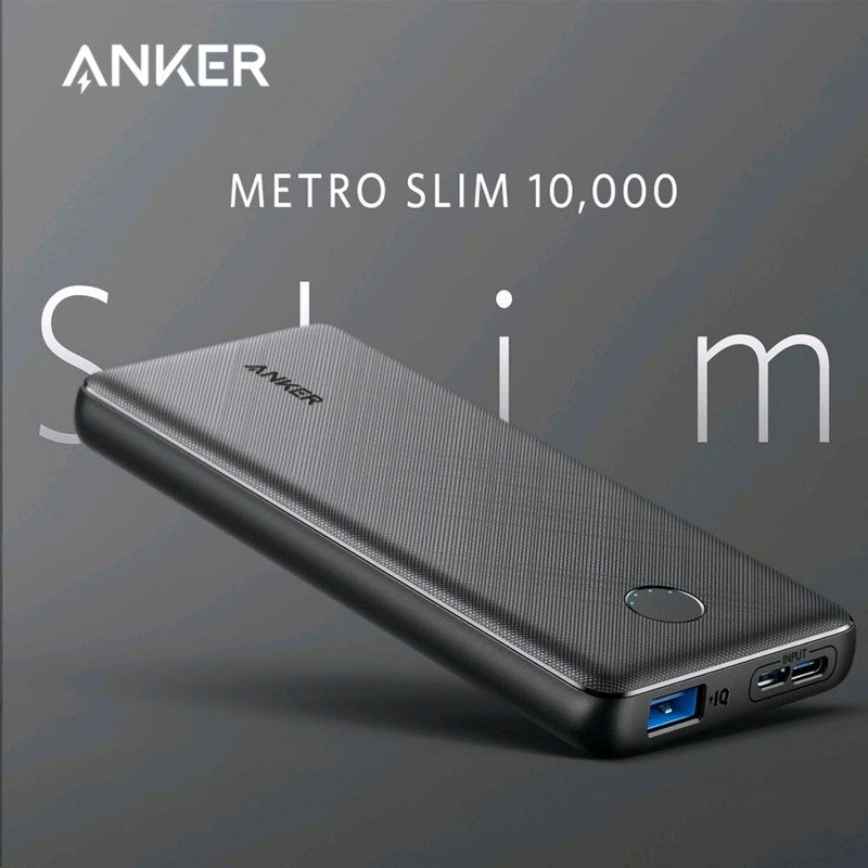 Anker Power Core III Sense 10K PD Power Bank - Black Fabric