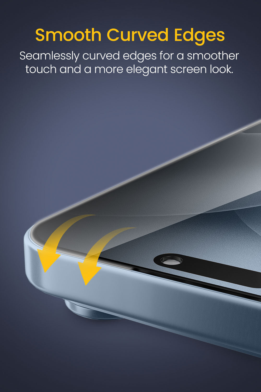Remson Elite Guard Pro Tempered Glass Screen Protector Anti- Glare Privacy HD 9H Hardness Full Coverage with Installation Tool Kit compatible for iPhone 17 6.3-inch 2025