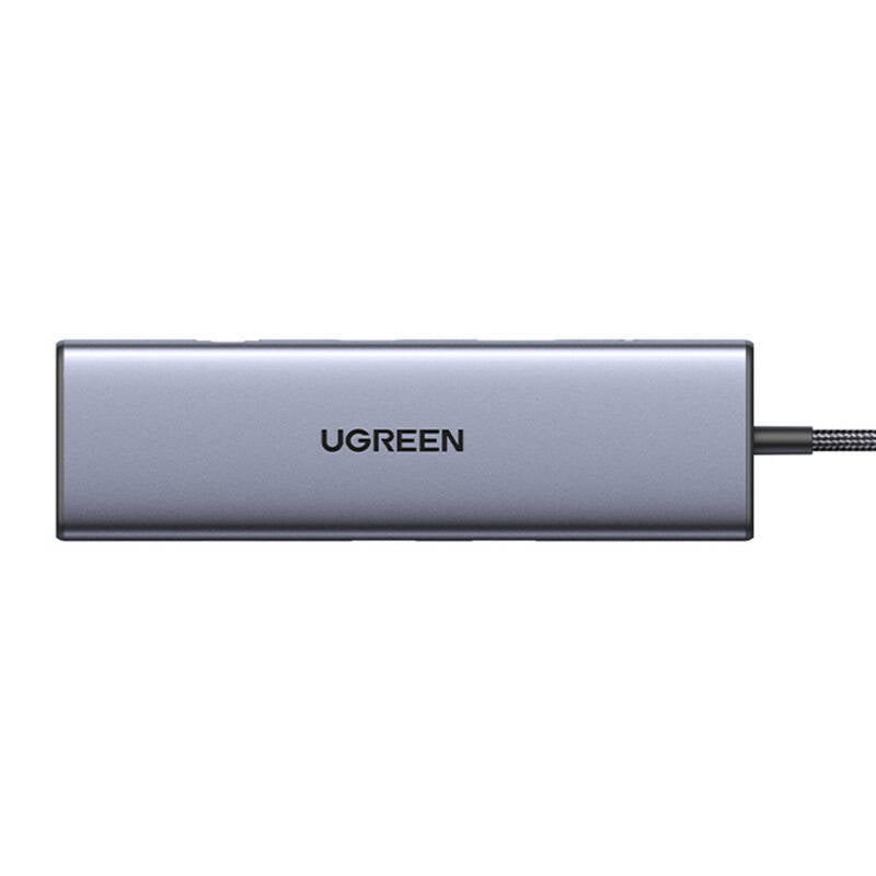 UGREEN CM498 10-in-1 Adapter USB Hub to 3x USB-A 3.0, HDMI, VGA, RJ45, SD/TF, AUX3.5mm, PD Converter