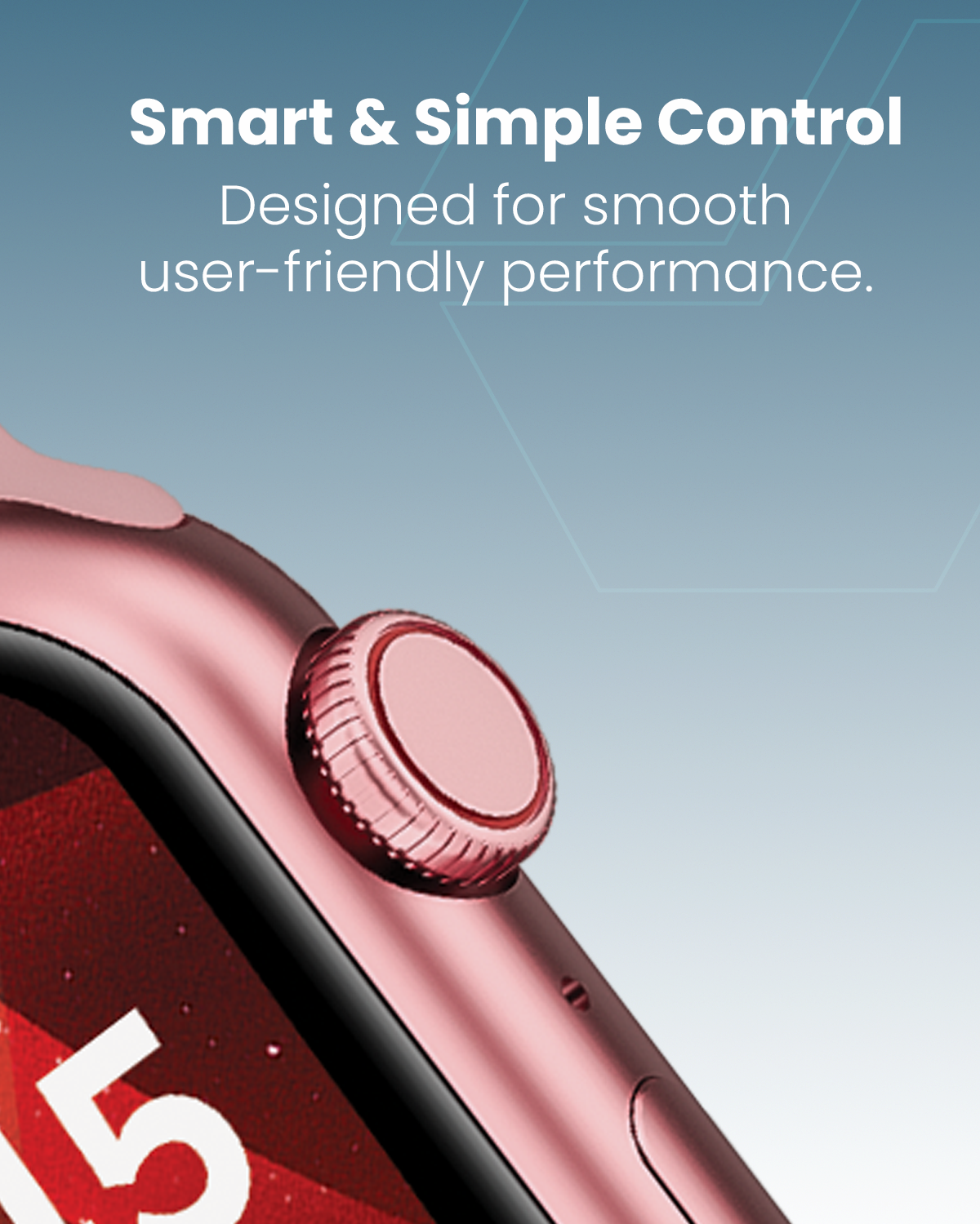 Moxedo Mevo Smart Watch for Android & iOS with 1.71" HD AMOLED Display, Wireless Charging, Chat GPT AI Assistant, Bluetooth Calling, Fitness & Health Tracker, Sleep Monitor, IP67 Waterproof (Rose Gold)
