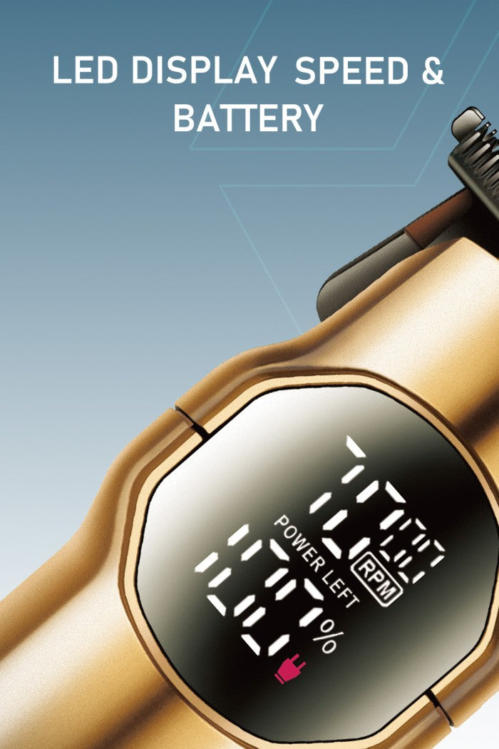 Moxedo Revonex 3 in 1 Grooming Kit Rechargeable Cordless Electric Hair Trimmer T-Blade Head LED Display USB-C Charging Port for Nose , Body and Face