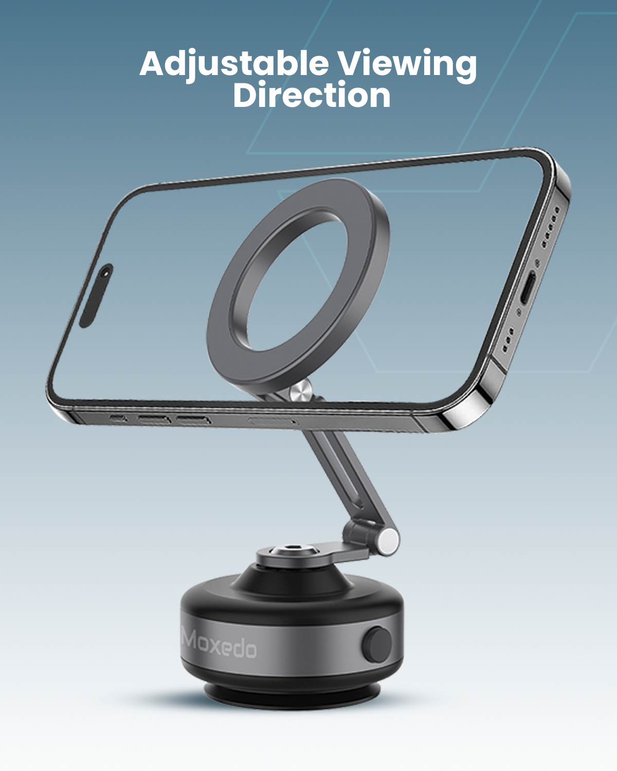 Universal Stand for Car, Kitchen, Mirror, Gym, Fits 4.7”–7.2” Phones