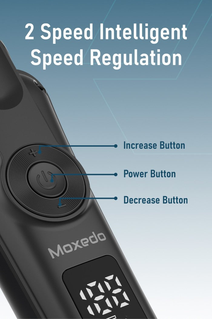 Moxedo Clivra Cordless Hair Trimmer Clipper for Men Titanium Coated Blade 90 Mins Working Time 2 Speed Control IPX6 Waterproof