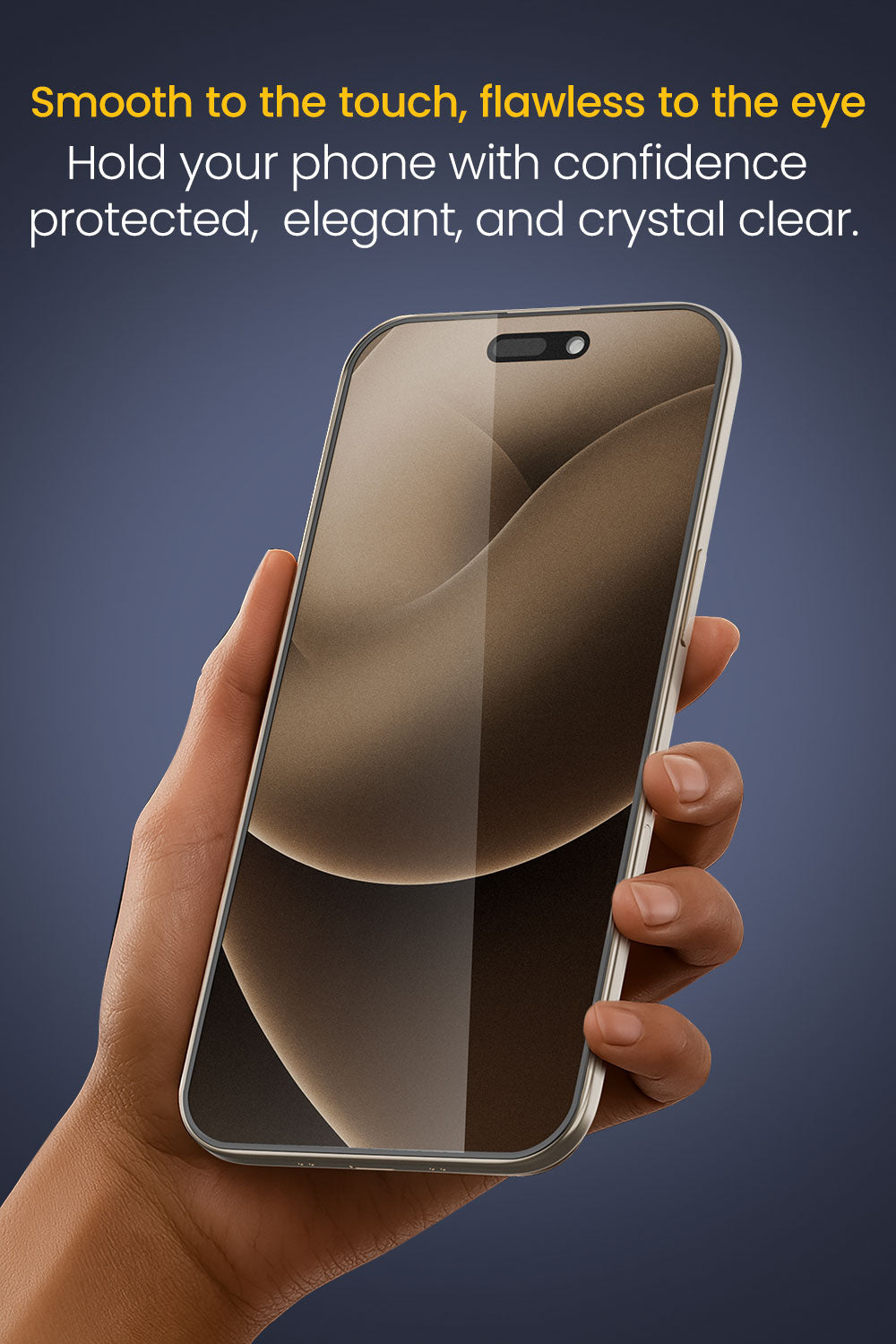 Remson Elite Guard Pro Tempered Glass Screen Protector Anti- Glare Privacy HD 9H Hardness Full Coverage with Installation Tool Kit compatible for iPhone 17 Air 6.5-inch 2025