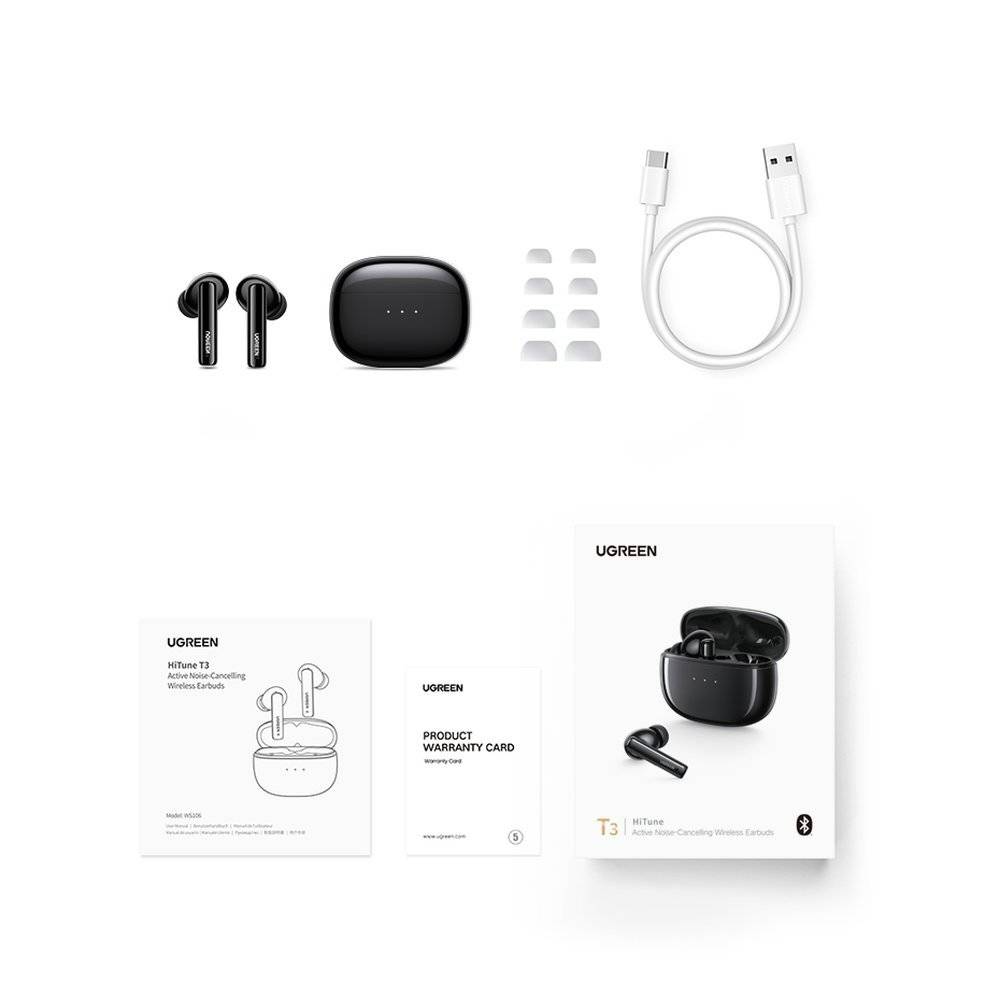 Wireless Headphones UGREEN HiTune T3 ANC (Black)