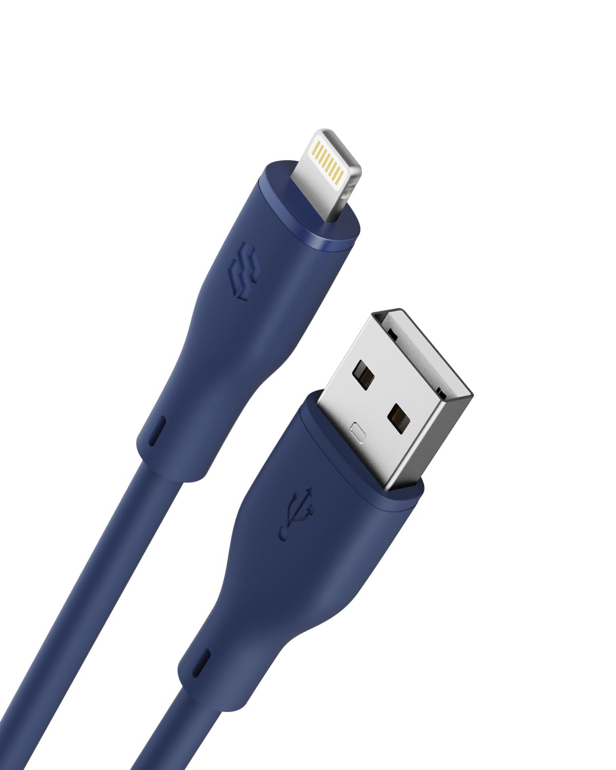 Moxedo CavoX Pro USB-A to Lightning Silicone Cable 2.4A Fast Charge and Data Sync 1.2m (Blue)