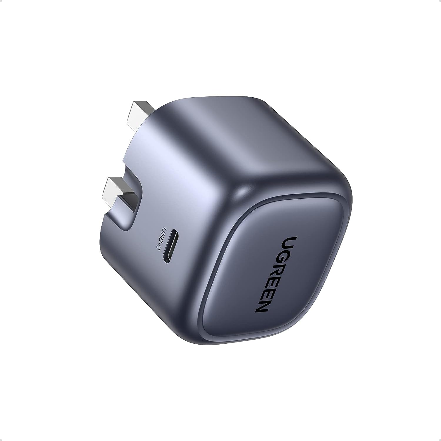UGREEN Nexode (30W) USB-C PD GaN Fast Charger (UK) - Space Gray