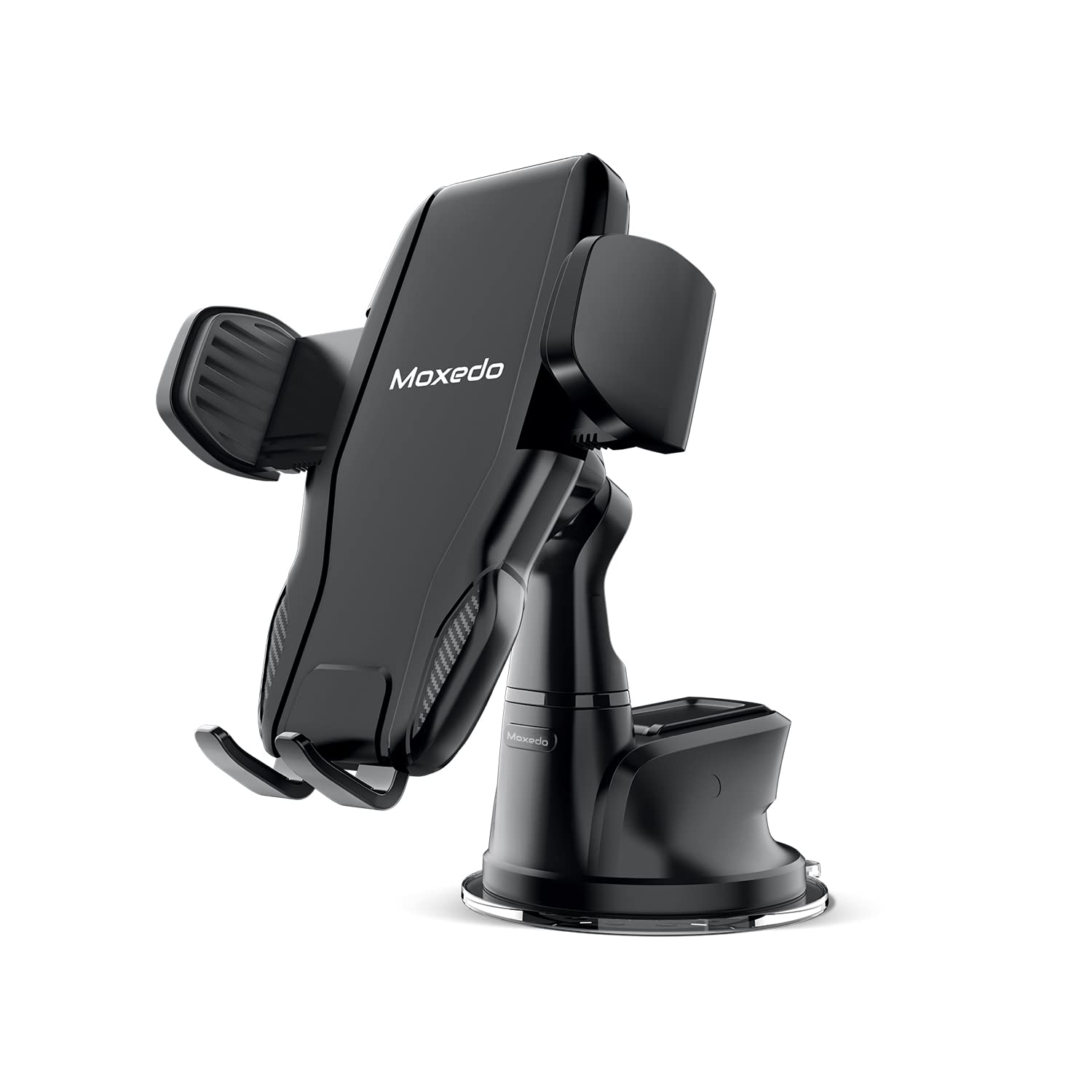 Moxedo Magnetic Car Mount Phone Holder for Car Dashboard/Windshield Suction Base Adjustable 360 Degree Rotation