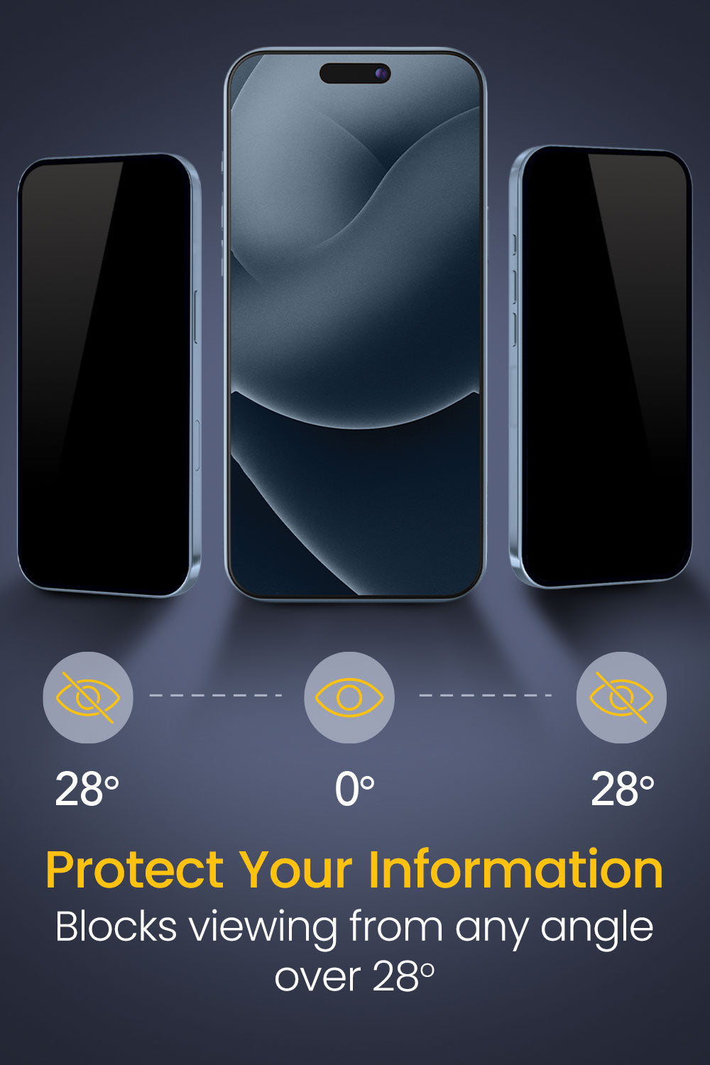 Remson Elite Guard Pro Tempered Glass Screen Protector Anti- Glare Privacy HD 9H Hardness Full Coverage with Installation Tool Kit compatible for iPhone 17 6.3-inch 2025
