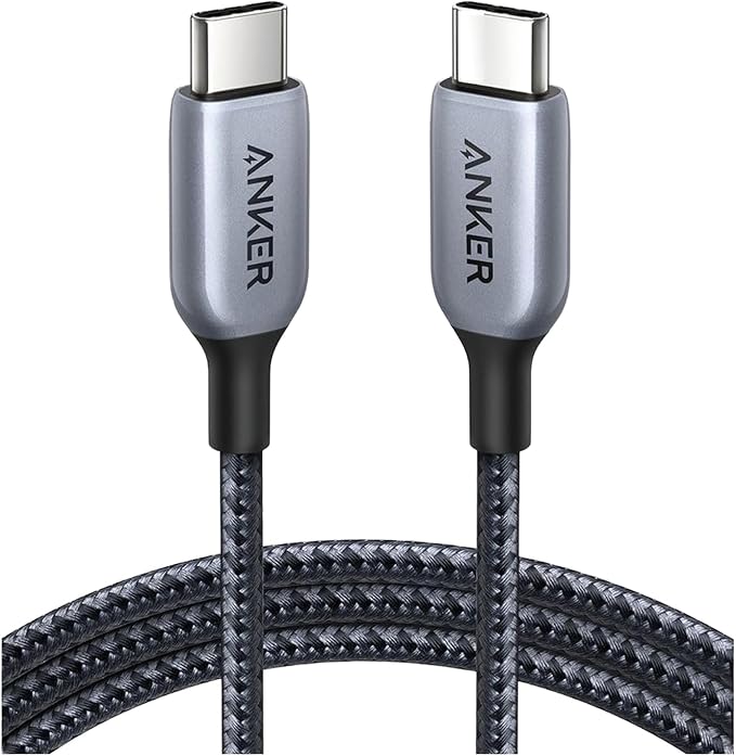 Anker 765 USB-C to USB-C Cable (Nylon 140W 6ft)- Grey