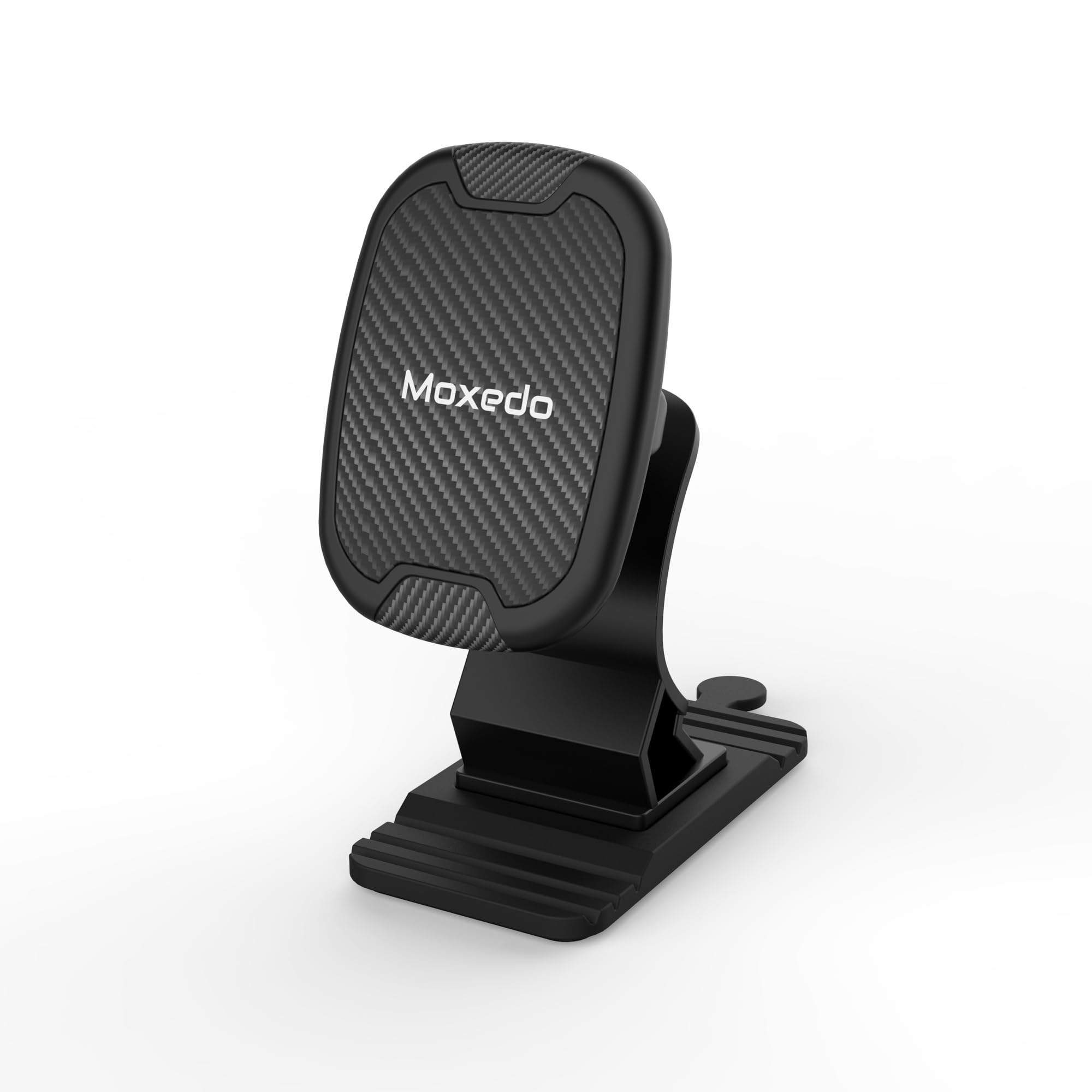 Moxedo Magnetic Car Mount Dash Phone Holder 360° Rotation One Hand Operation