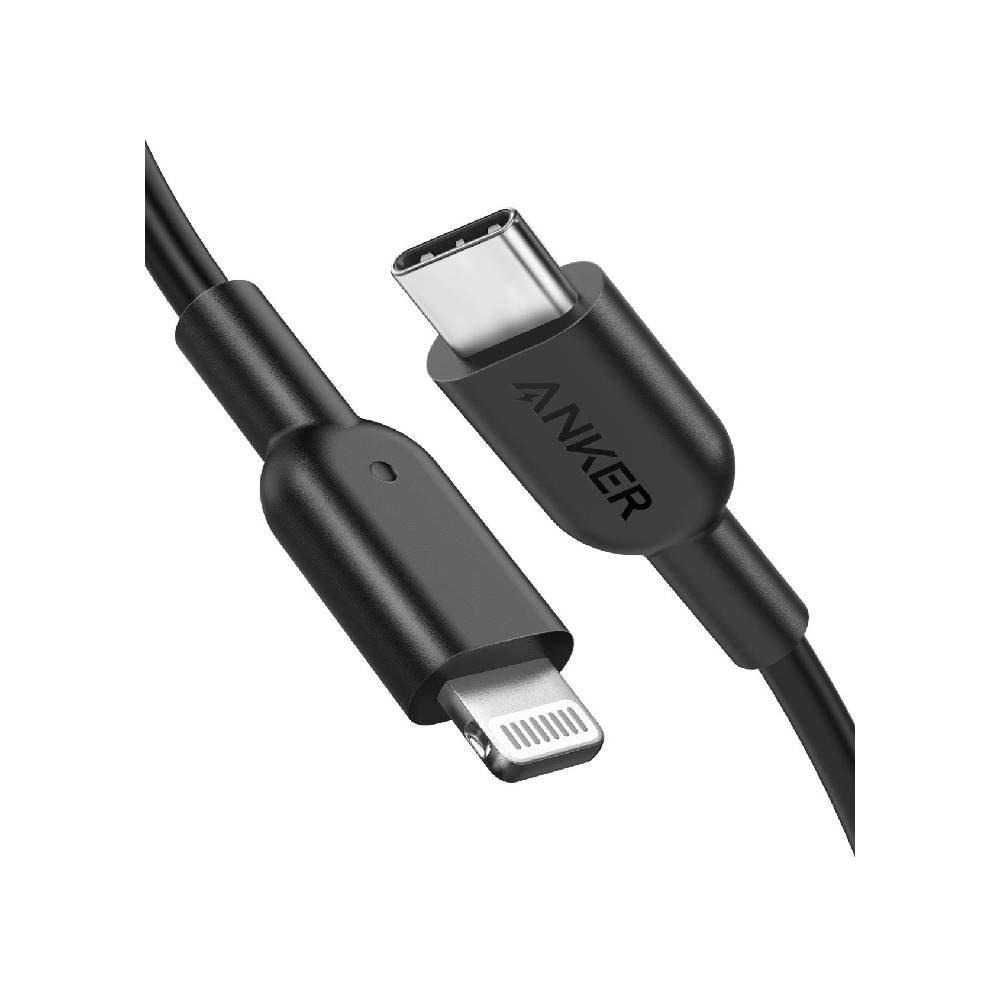 Anker 542 USB-C to Lightning Cable (6ft/1.8m) Bio-Based – Black