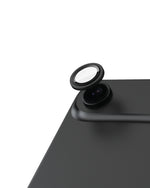 Moxedo Camera Lens Protector for iPhone 17 Air 6.5” 2025 9H Tempered Glass Aluminum Alloy Individual Ring Camera Lens Cover Protector with Easy Installation Tool – Black