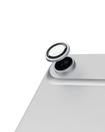 Moxedo Camera Lens Protector for iPhone 17 Air 6.5” 2025 9H Tempered Glass Aluminum Alloy Individual Ring Camera Lens Cover Protector with Easy Installation Tool – Silver