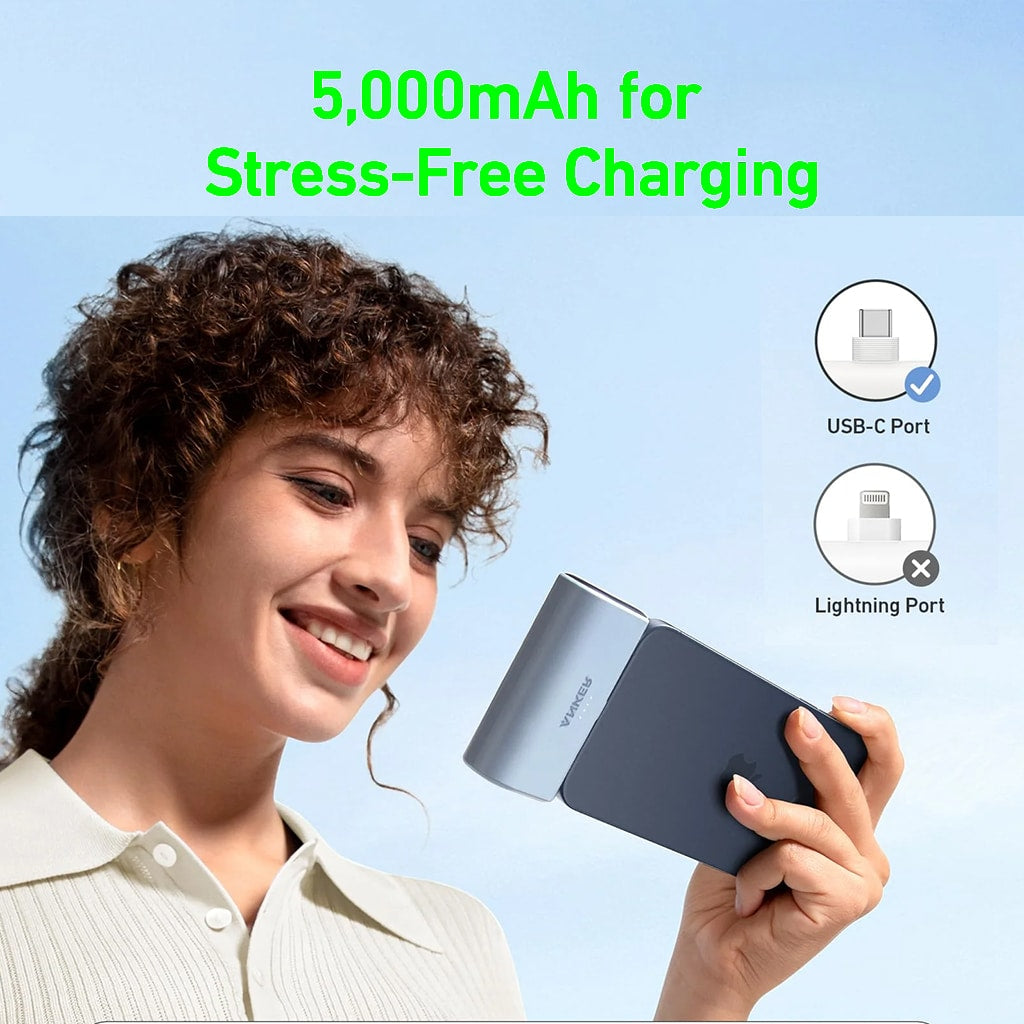 Anker Nano Power Bank with (22.5W Built-in USB-C Connector)