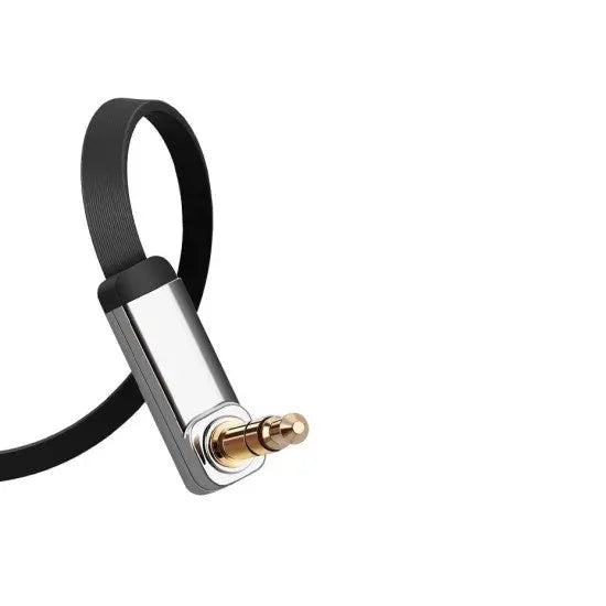 UGREEN AV119 mini jack 3.5mm AUX cable gold plated 1m (black)