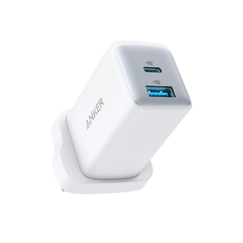 Anker (20W) Dual Port High Speed Charger With 5ft 1.5m USB-C Cable - White
