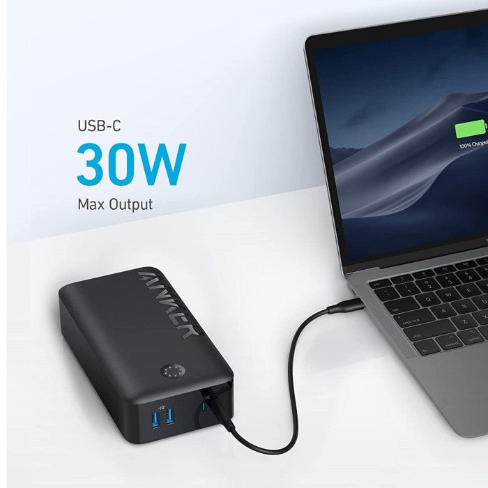 Anker 347 Power Bank (Power Core 40K) 30W PD - Black