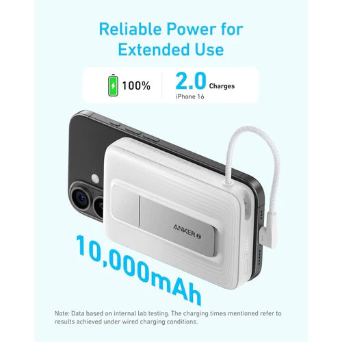 Wireless Charging with Flexible Stand 10k ZOLO Power Bank (ANKER) A1685H11 OR