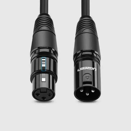 UGREEN AV130 XLR female to XLR male cable 2m - Black