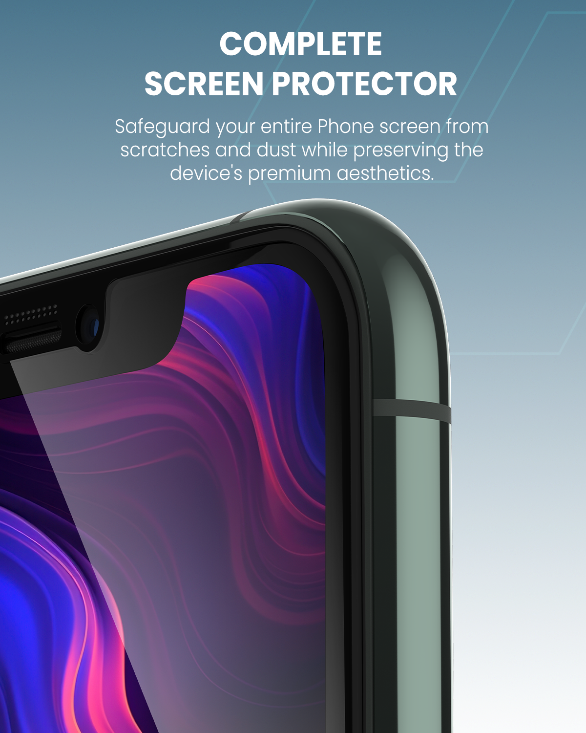 Moxedo Ultra Shield Tempered Glass Screen Protector HD Clear 9H Hardness Full Coverage with Auto-Align Easy Applicator for iPhone 11 Pro Max 6.5 inch