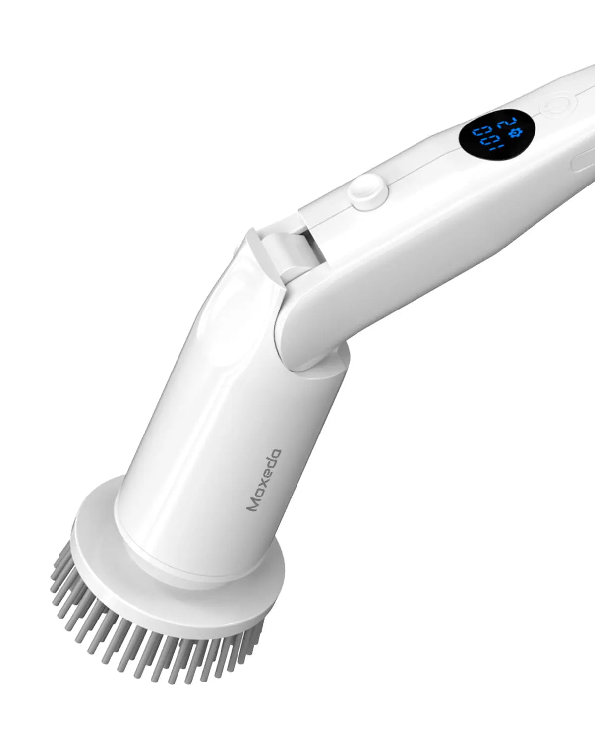 Moxedo 8 in 1 Electric Cleaning Brush Cordless Handheld Spin Scrubber Detachable Telescopic Handle with 8 Replaceable Brush Heads