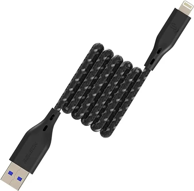 【Apple MFi Certified】Remson Rapid-Link Nylon Braided Cable USB-A to Lightning Cable PD Fast Charge & Data Sync