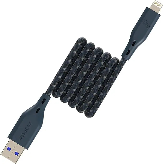 【Apple MFi Certified】Remson Rapid-Link Nylon Braided Cable USB-A to Lightning Cable PD Fast Charge & Data Sync