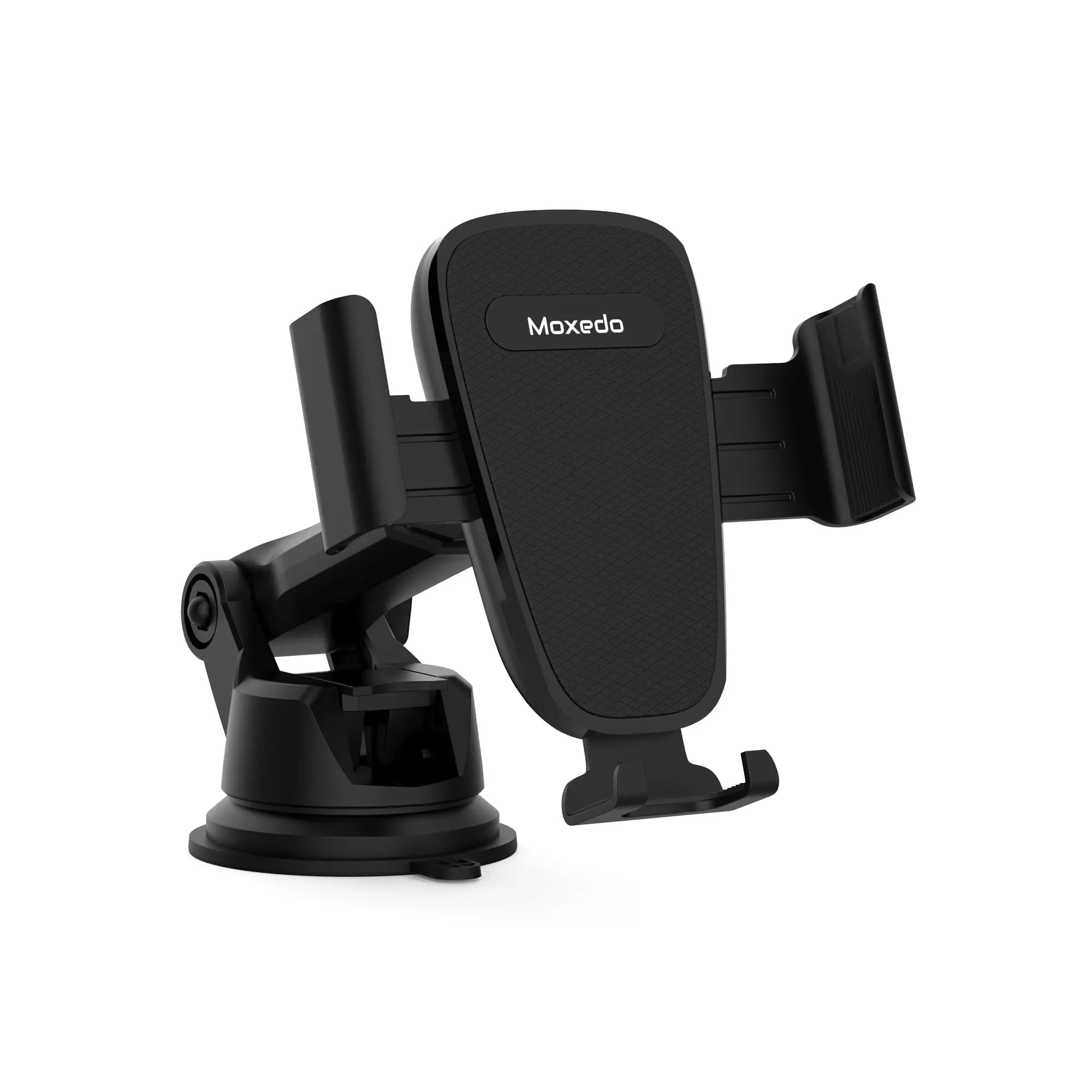 Moxedo Car Mount Phone Holder Windshield/Dashboard, Adjustable Telescopic Arm, Rotation Suction Cup