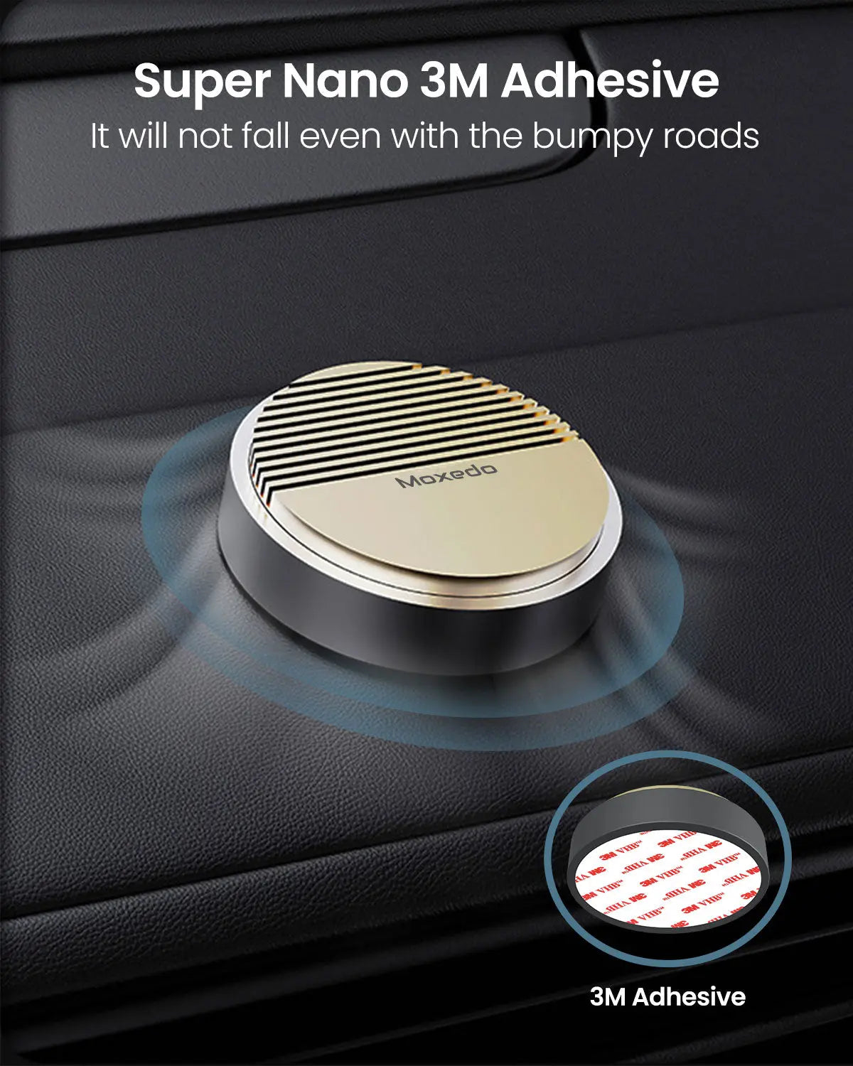 Moxedo Aromatherapy Car Diffuser Perfume Air Freshener Long Lasting with Aroma Oil for Dashboard