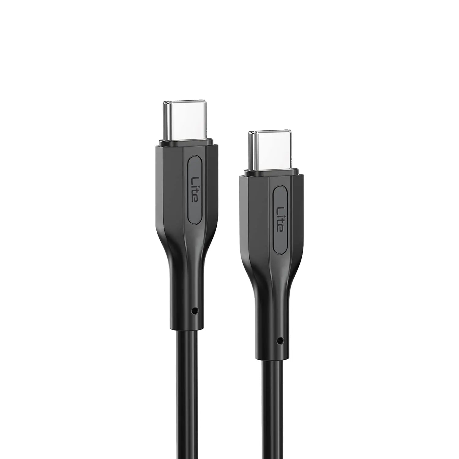 Moxedo Lite USB-C To USB-C Fast Charging Cable 1M Compatible for iPad mini 6，MacBook Pro 2021 14" 16", MacBook Air, iPad Pro 12.9", Samsung S21+, Huawei P30, (Black)