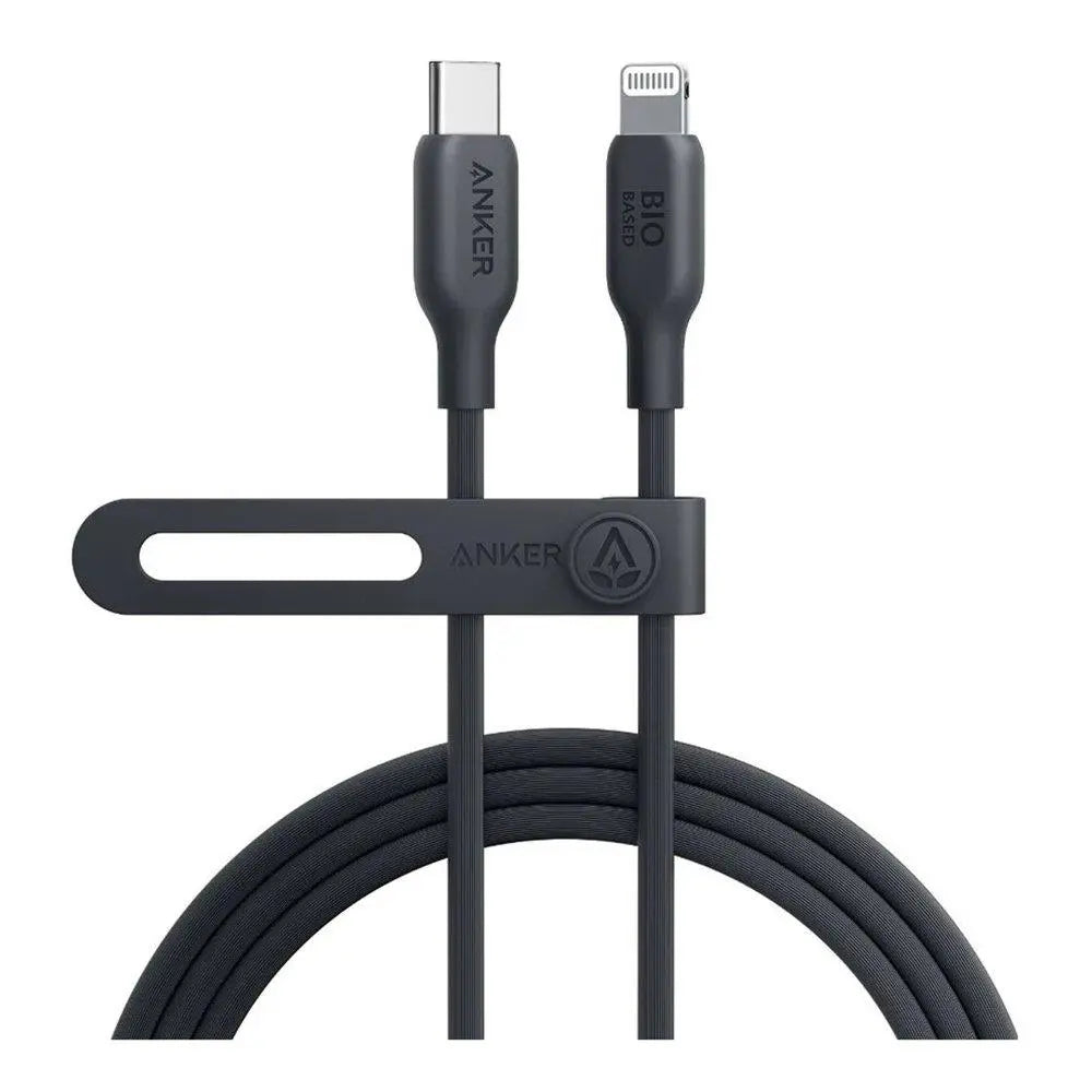 Anker 542 USB-C to Lightning Cable (6ft/1.8m) Bio-Based – Black