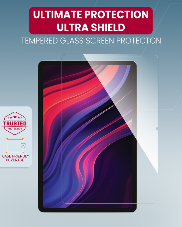 Moxedo Ultra Shield Tempered Glass Screen Protector - HD Clear 9H Hardness for  Redmi Pad Pro 12.1 inch