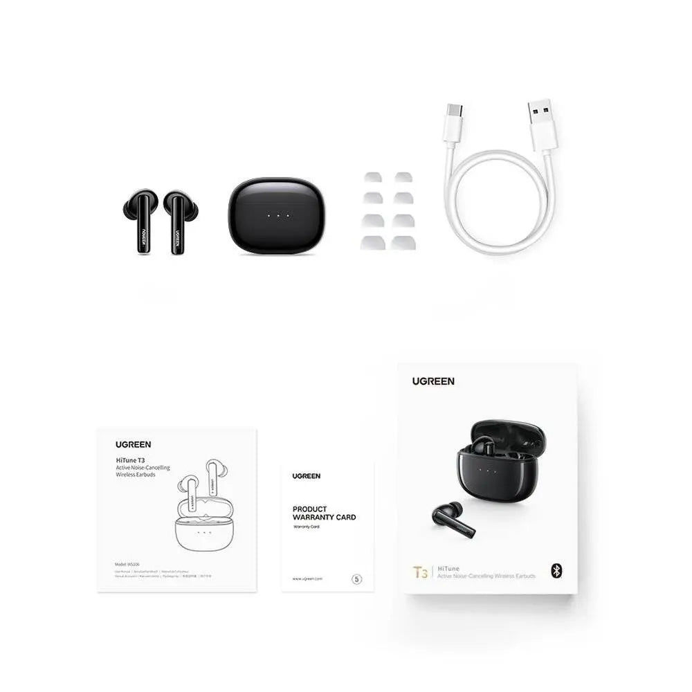 Wireless Headphones UGREEN HiTune T3 ANC (Black) UGREEN