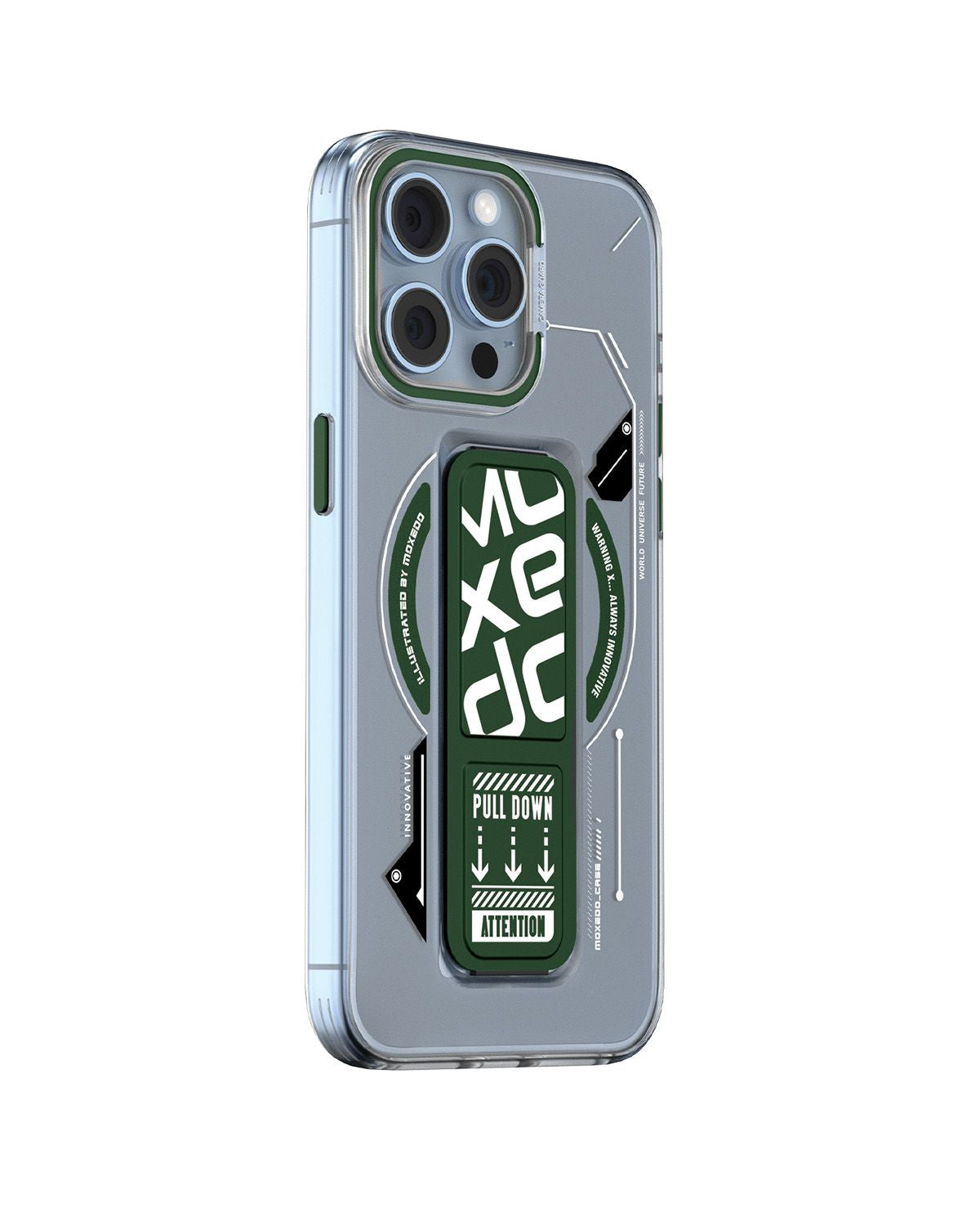 Moxedo Magnetic Case for iPhone 13 Pro Max Green, Stylish & Protection