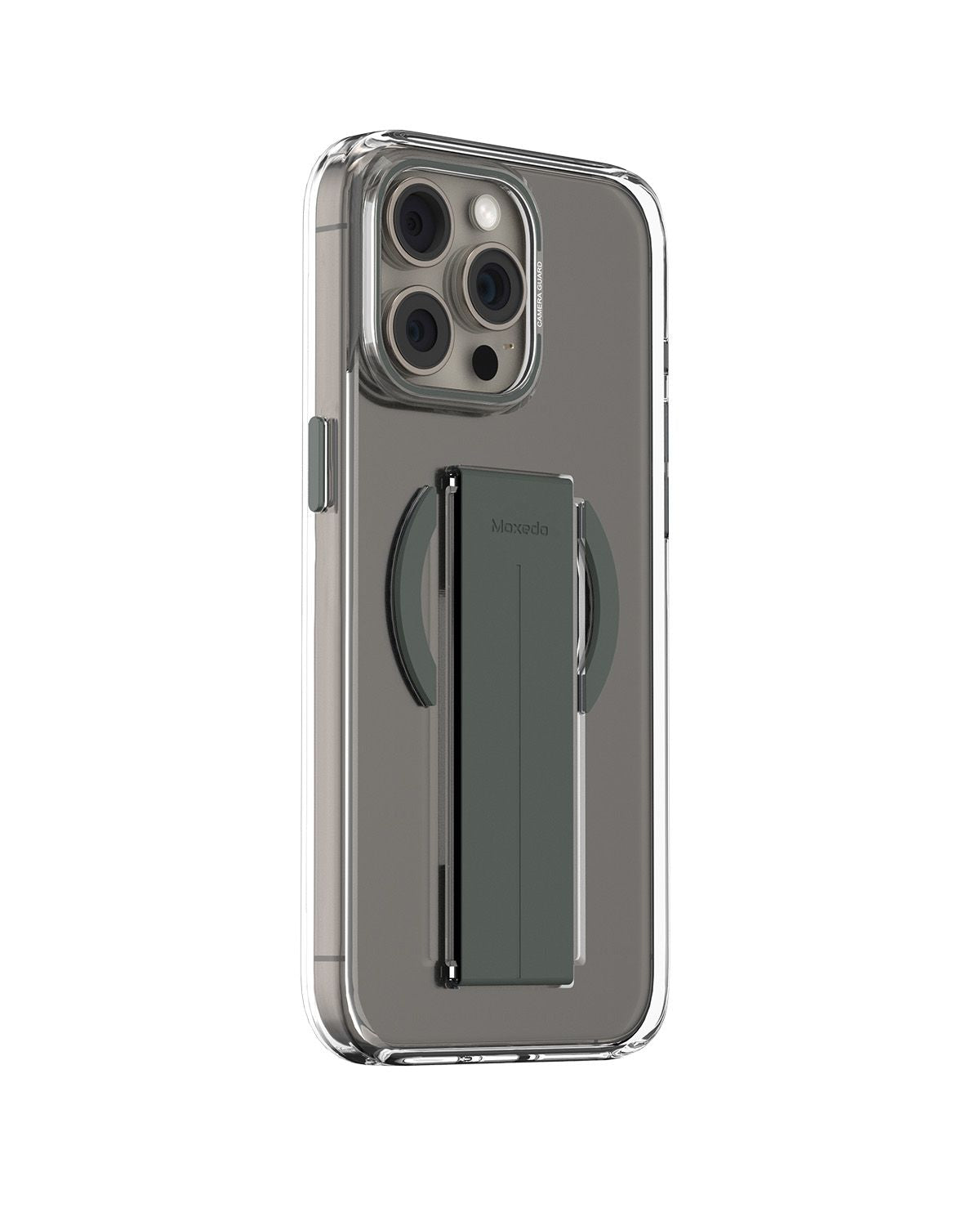 Moxedo Magnetic Case for iPhone 15 Pro Stylish & Protective Gray