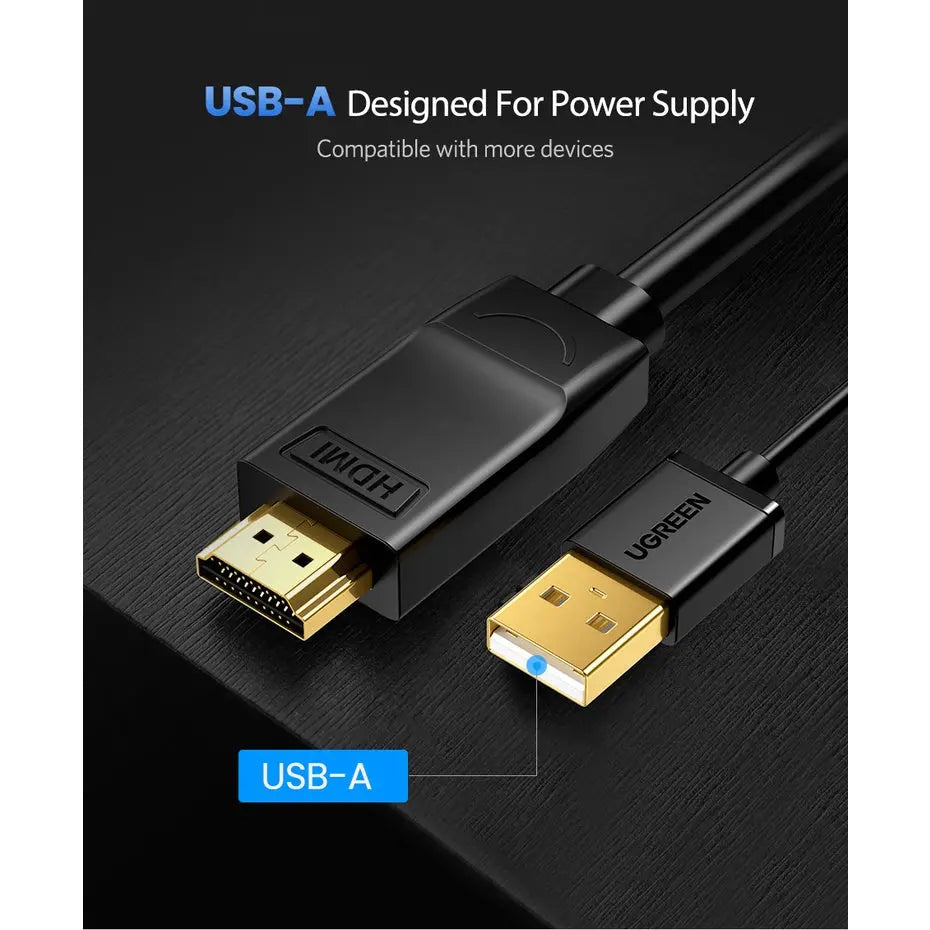 UGREEN HDMI to VGA Converter Cable (1.5M )