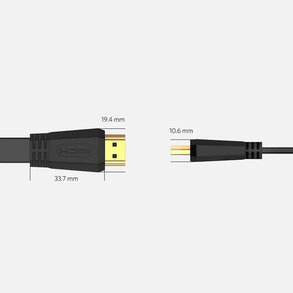 UGREEN HDMI Male To Male Flat Cable