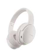 Moxedo Harmoniq Wireless Headphone Dual Powered Bluetooth Version 5.3 - (Off-White)