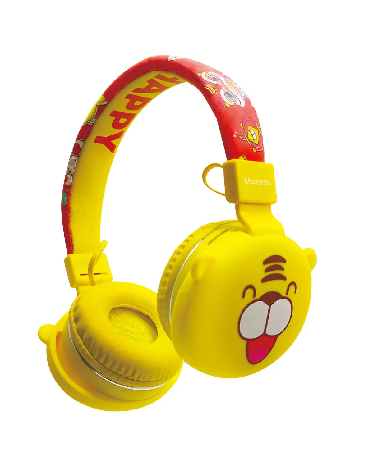 Moxedo Junior Wireless On-Ear Headphones for Kids - Junior Happy Furry King