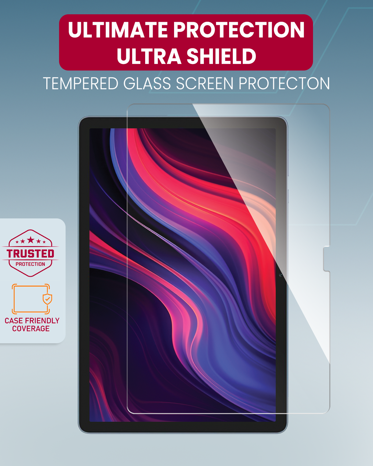 Moxedo Ultra Shield Tempered Glass Screen Protector - HD Clear 9H Hardness for  Honor Pad X8