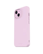 Remson Mag-X Magnetic Hybrid Protective Silicone Case Military Grade Protection Compatible for iPhone 15 6.1 inches - Pink